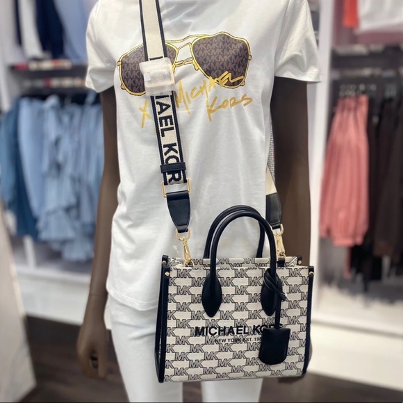 🎀NeW! Michael Kors Mirella Small Top Zip Tote - Picture 8 of 10